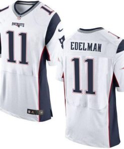 Nike Patriots #11 Julian Edelman White Stitched NFL New Elite Jersey