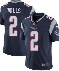 Nike Patriots #2 Jalen Mills Navy Blue Team Color Stitched NFL Vapor Untouchable Limited Jersey