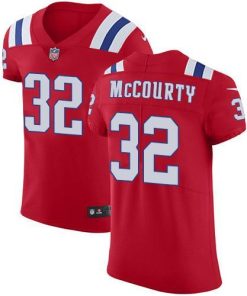 Nike Patriots #32 Devin McCourty Red Alternate Stitched NFL Vapor Untouchable Elite Jersey