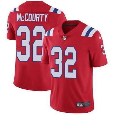 Nike Patriots #32 Devin McCourty Red Alternate Stitched NFL Vapor Untouchable Limited Jersey