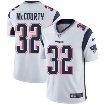 Nike Patriots #32 Devin McCourty White Stitched NFL Vapor Untouchable Limited Jersey