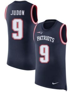 Nike Patriots #9 Matt Judon Navy Blue Team Color Stitched NFL Limited Rush Tank Top Jersey
