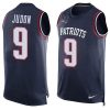 Nike Patriots #9 Matt Judon Navy Blue Team Color Stitched NFL Limited Tank Top Jersey