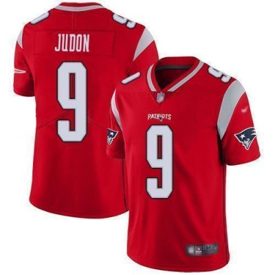 Nike Patriots #9 Matt Judon Red Stitched NFL Limited Inverted Legend Jersey