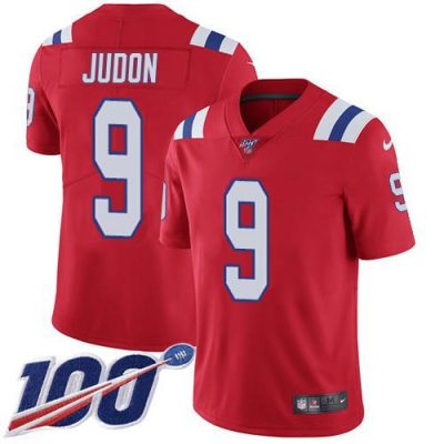 Nike Patriots #9 Matt Judon Red Alternate Stitched NFL 100th Season Vapor Limited Jersey