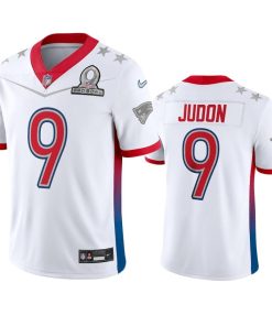 Nike Patriots #9 Matthew Judon NFL 2022 AFC Pro Bowl Game Jersey White