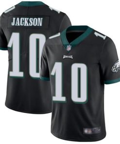 Nike Philadelphia Eagles #10 DeSean Jackson Black Alternate Stitched NFL Vapor Untouchable Limited Jersey
