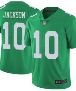 Nike Philadelphia Eagles #10 DeSean Jackson Green Stitched NFL Limited Rush Jersey