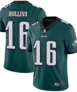 Nike Philadelphia Eagles #16 Mack Hollins Midnight Green Team Color Stitched NFL Vapor Untouchable Limited Jersey