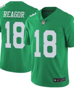 Nike Philadelphia Eagles #18 Jalen Reagor Green Stitched NFL Limited Rush Jersey