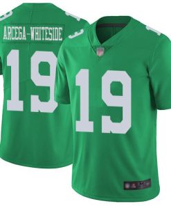 Nike Philadelphia Eagles #19 JJ Arcega-Whiteside Green Stitched NFL Limited Rush Jersey