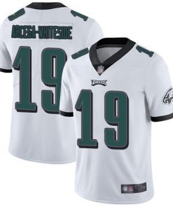 Nike Philadelphia Eagles #19 JJ Arcega-Whiteside White Stitched NFL Vapor Untouchable Limited Jersey