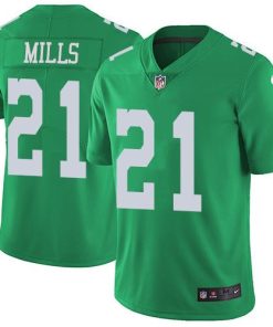 Nike Philadelphia Eagles #21 Jalen Mills Green Stitched NFL Limited Rush Jersey