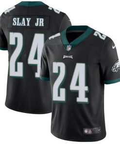 Nike Philadelphia Eagles #24 Darius Slay Jr Black Alternate Stitched NFL Vapor Untouchable Limited Jersey