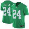 Nike Philadelphia Eagles #24 Darius Slay Jr Green Stitched NFL Limited Rush Jersey