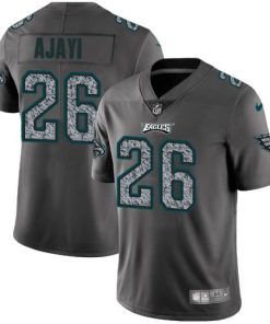 Nike Philadelphia Eagles #26 Jay Ajayi Gray Static Stitched NFL Vapor Untouchable Limited Jersey
