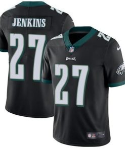 Nike Philadelphia Eagles #27 Malcolm Jenkins Black Alternate Stitched NFL Vapor Untouchable Limited Jersey