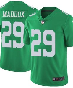Nike Philadelphia Eagles #29 Avonte Maddox Green Stitched NFL Limited Rush Jersey