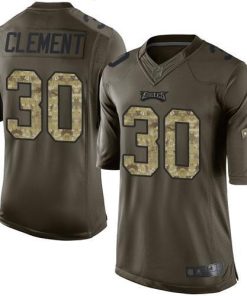 Nike Philadelphia Eagles #30 Corey Clement Green Stitched NFL Limited 2015 Salute To Service Jersey