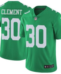 Nike Philadelphia Eagles #30 Corey Clement Green Stitched NFL Limited Rush Jersey