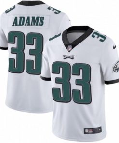 Nike Philadelphia Eagles #33 Josh Adams White Stitched NFL Vapor Untouchable Limited Jersey