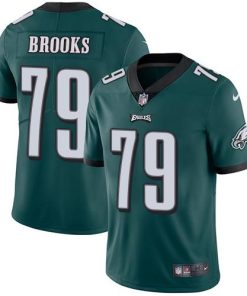 Nike Philadelphia Eagles #79 Brandon Brooks Midnight Green Team Color Stitched NFL Vapor Untouchable Limited Jersey