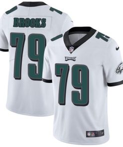 Nike Philadelphia Eagles #79 Brandon Brooks White Stitched NFL Vapor Untouchable Limited Jersey