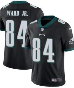Nike Philadelphia Eagles #84 Greg Ward Jr. Black Alternate Stitched NFL Vapor Untouchable Limited Jersey