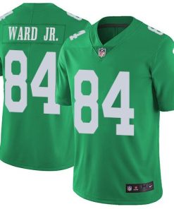 Nike Philadelphia Eagles #84 Greg Ward Jr. Green Stitched NFL Limited Rush Jersey