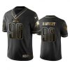 Nike Philadelphia Eagles #96 Derek Barnett Black Golden Limited Edition Stitched NFL Jersey