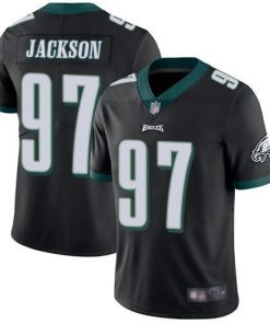 Nike Philadelphia Eagles #97 Malik Jackson Black Alternate Stitched NFL Vapor Untouchable Limited Jersey