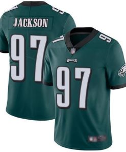 Nike Philadelphia Eagles #97 Malik Jackson Midnight Green Team Color Stitched NFL Vapor Untouchable Limited Jersey