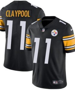 Nike Pittsburgh Steelers #11 Chase Claypool Black Team Color Stitched NFL Vapor Untouchable Limited Jersey