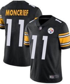 Nike Pittsburgh Steelers #11 Donte Moncrief Black Team Color Stitched NFL Vapor Untouchable Limited Jersey