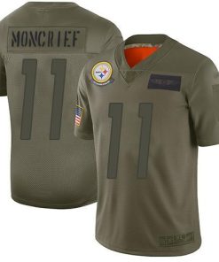 Nike Pittsburgh Steelers #11 Donte Moncrief Camo Stitched NFL Limited 2019 Salute To Service Jersey