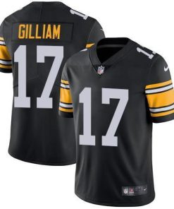 Nike Pittsburgh Steelers #17 Joe Gilliam Black Alternate Stitched NFL Vapor Untouchable Limited Jersey