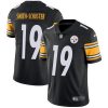 Nike Pittsburgh Steelers #19 JuJu Smith-Schuster Black Team Color Stitched NFL Vapor Untouchable Limited Jersey
