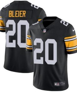 Nike Pittsburgh Steelers #20 Rocky Bleier Black Alternate Stitched NFL Vapor Untouchable Limited Jersey