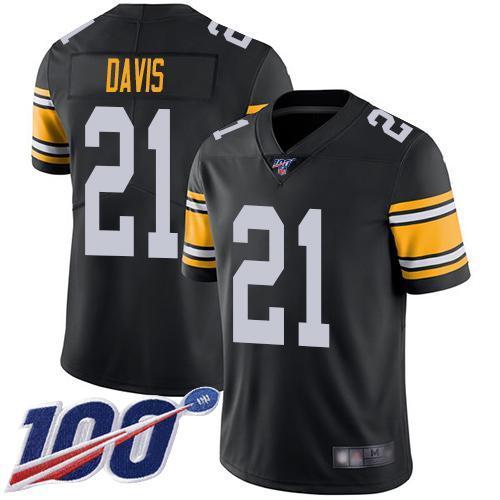 Nike20Pittsburgh20Steelers202120Sean20Davis20Black20Alternate2020Stitched20NFL20100th20Season20Vapor20Limited20.jpg