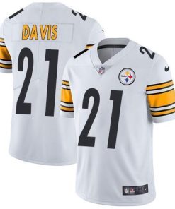 Nike Pittsburgh Steelers #21 Sean Davis White Stitched NFL Vapor Untouchable Limited Jersey