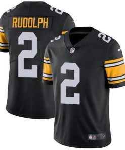 Nike Pittsburgh Steelers #2 Mason Rudolph Black Alternate Stitched NFL Vapor Untouchable Limited Jersey