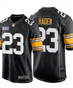 Nike Pittsburgh Steelers #23 Joe Haden Super Bowl XIII 1978 Retro Game NFL Jersey Black