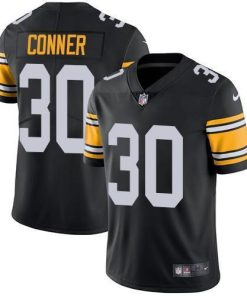 Nike Pittsburgh Steelers #30 James Conner Black Alternate Stitched NFL Vapor Untouchable Limited Jersey