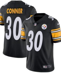 Nike Pittsburgh Steelers #30 James Conner Black Team Color Stitched NFL Vapor Untouchable Limited Jersey