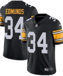 Nike Pittsburgh Steelers #34 Terrell Edmunds Black Alternate Stitched NFL Vapor Untouchable Limited Jersey