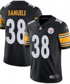 Nike Pittsburgh Steelers #38 Jaylen Samuels Black Team Color Stitched NFL Vapor Untouchable Limited Jersey