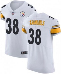 Nike Pittsburgh Steelers #38 Jaylen Samuels White Stitched NFL Vapor Untouchable Limited Jersey