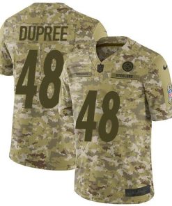 Nike Pittsburgh Steelers #48 Bud Dupree Camo Stitched NFL Limited 2018 Salute To Service Jersey