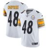 Nike Pittsburgh Steelers #48 Bud Dupree White Stitched NFL Vapor Untouchable Limited Jersey