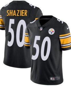 Nike Pittsburgh Steelers #50 Ryan Shazier Black Team Color Stitched NFL Vapor Untouchable Limited Jersey
